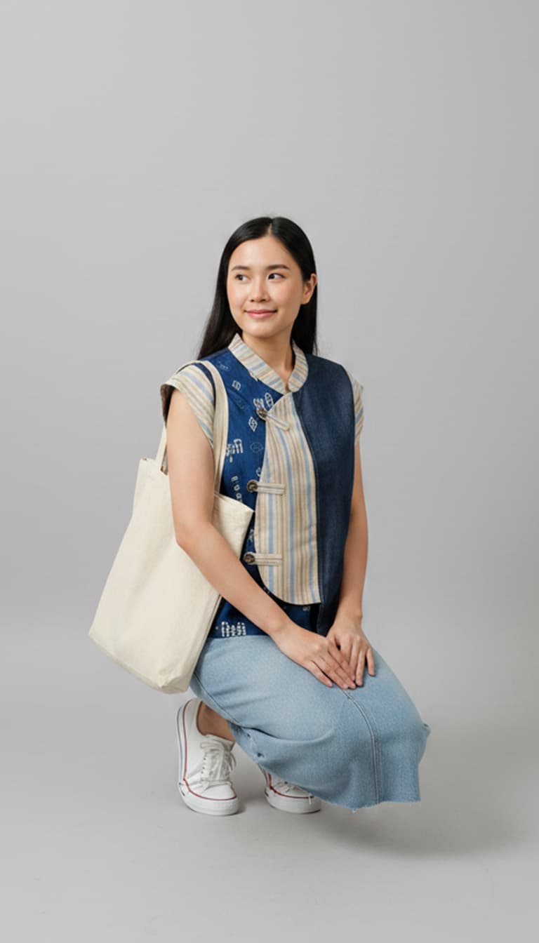 Aluna Vest Batik 2B