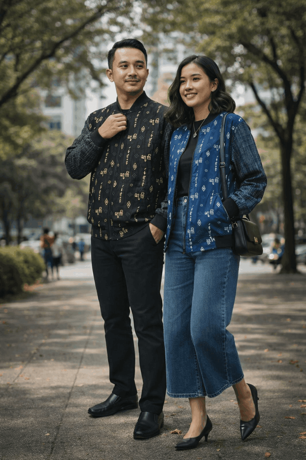 Jaket Bomber Batik ZayRu